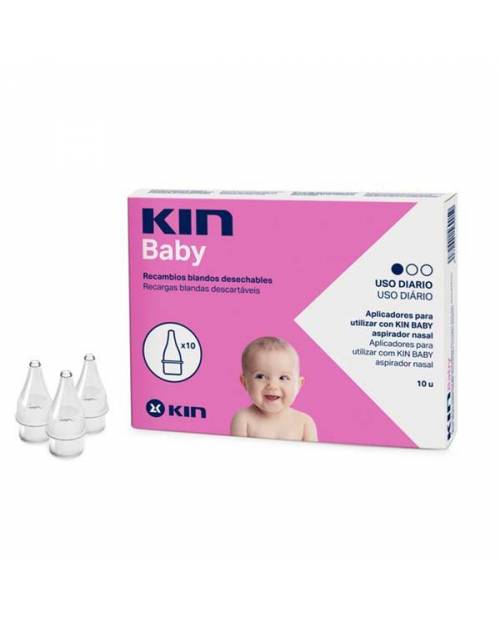 Kin Baby Nasal Recambio Blando 10 Unidades