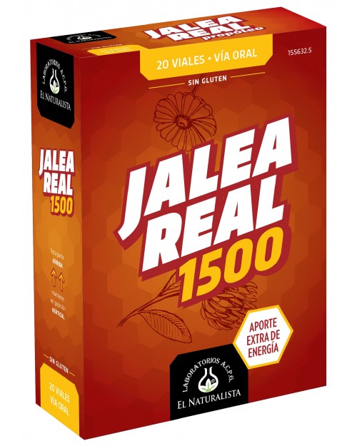 El Naturalista Jalea Real 1500 20 Ampollas