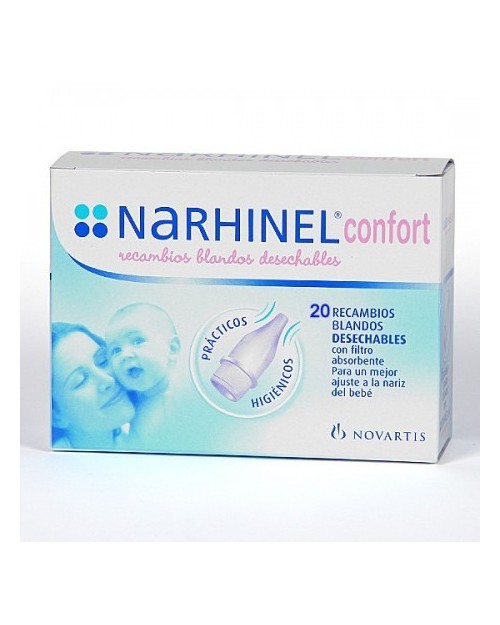 narhinel confort recambio 20 uds.