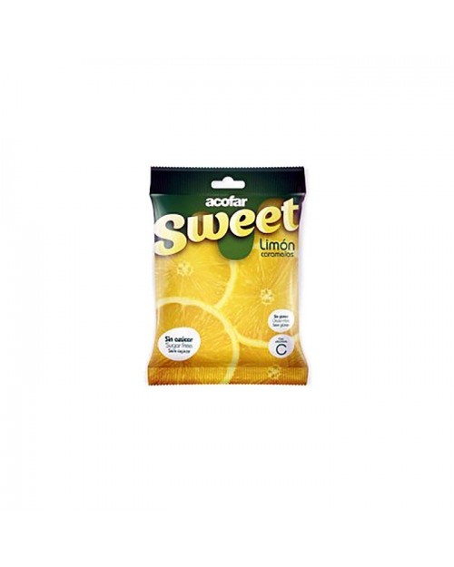 Acofarsweet Caramelos  Azucar  Limon Bolsa 60 G