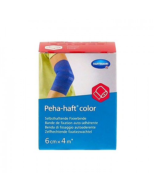 Peha-Haft venda azul 6cmx4m 1ud