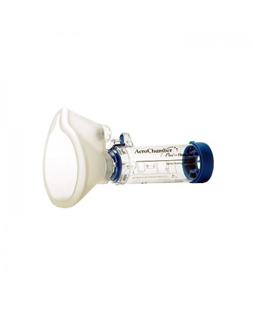 Aerochamber Plus Flow-Vu adulto cámara de inhalacion adulto 1ud