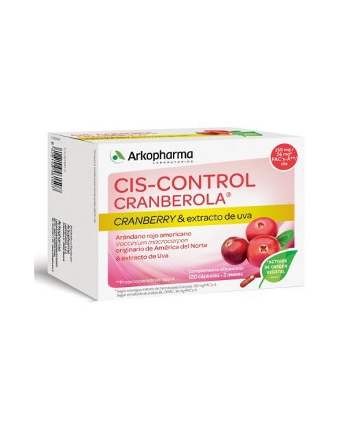 Arkopharma Cranberola Cis-Control 120 Cápsulas