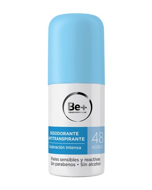 Be+ Desodorante antitranspirante sudoración intensa 50ml