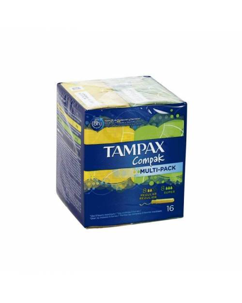 Tampax Compak Multipack 16 Uds
